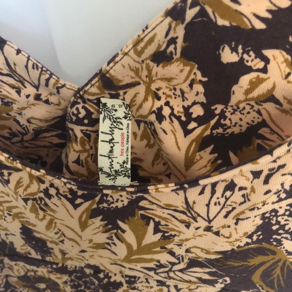 Free People Pattern Dress w/ Cutouts - Picture 5 of 5